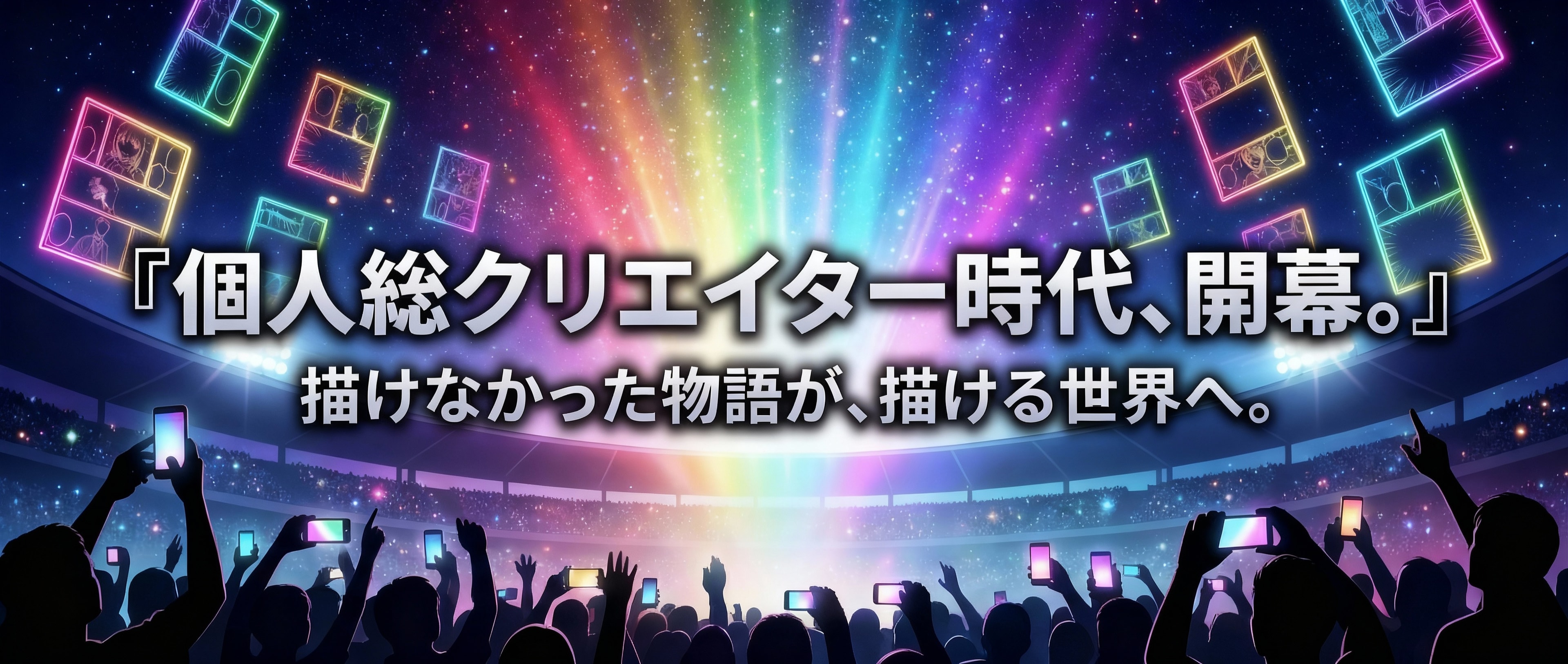個人総クリエイター時代、開幕。